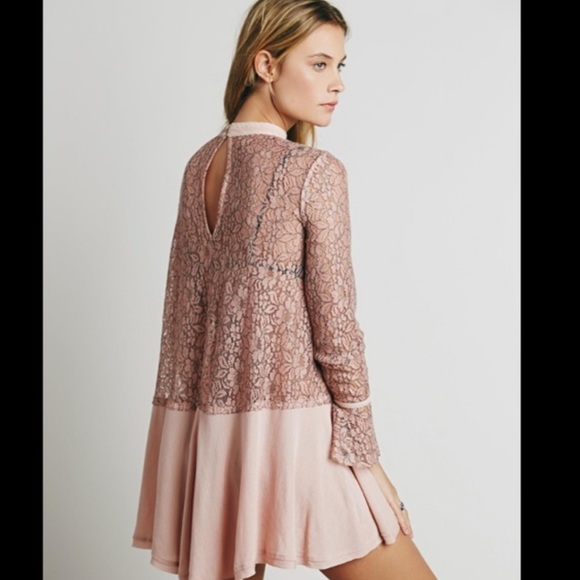 Free People Secret Origins Tate Lace Tunic NWT! - Picture 4 of 4